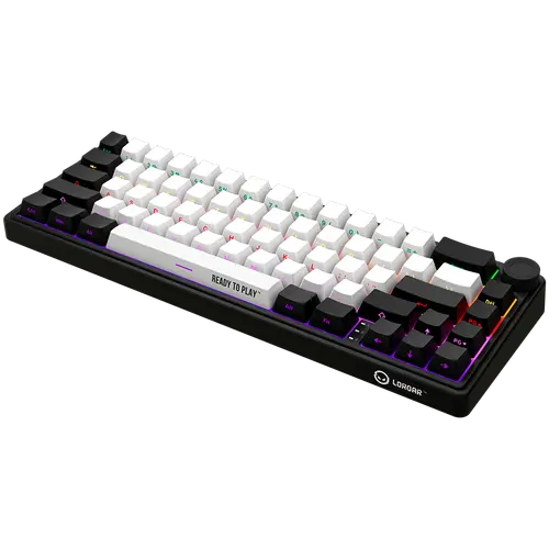 LORGAR KBP70MW, Ασύρματο 65% Μηχανικό Gaming Πληκτρολόγιο Pro, Μαύρο/κόκκινο, EN διάταξη - 7