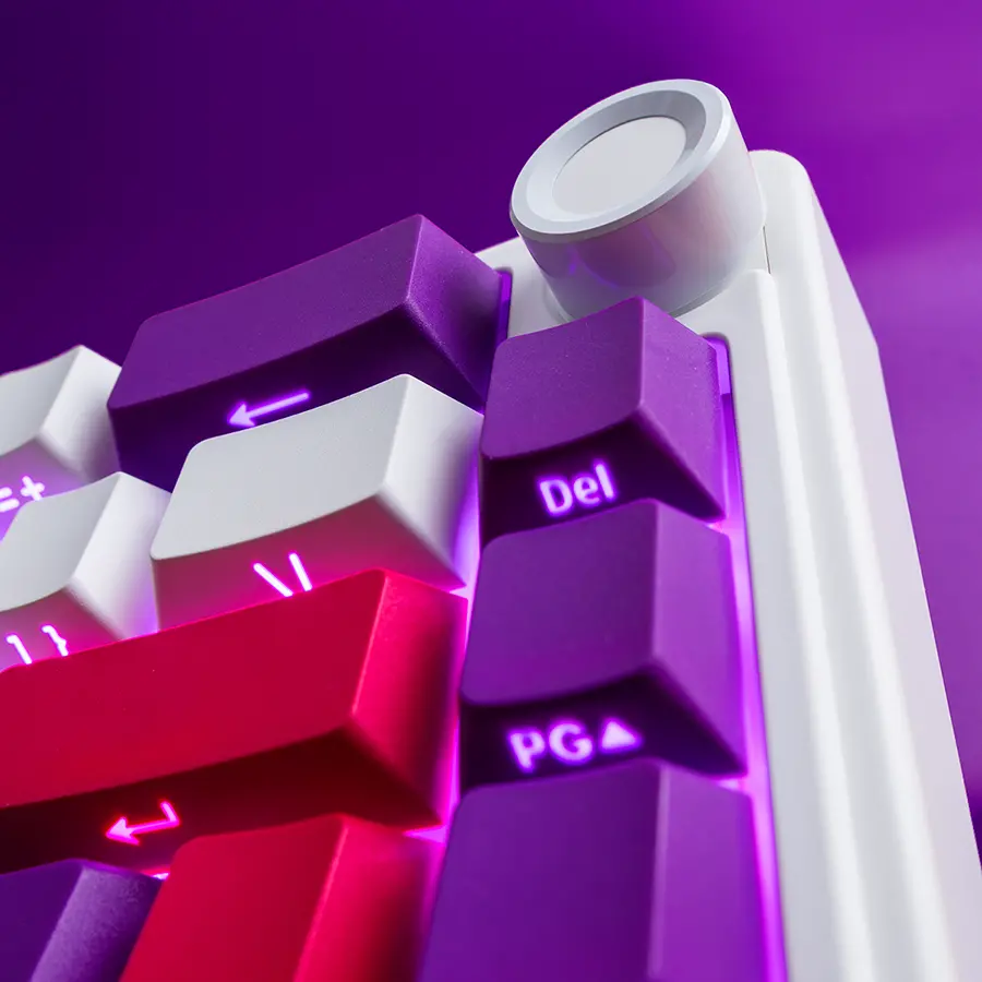 LORGAR KBP70MW, Wireless 65% Mechanical Gaming Keyboard Pro, White, EN layout - image 14