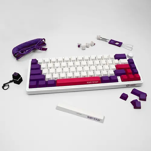 LORGAR KBP70MW, Wireless 65% Mechanical Gaming Keyboard Pro, White, EN layout - image 15
