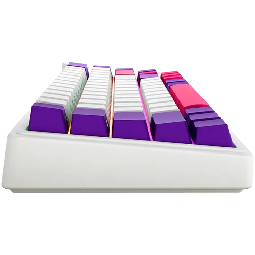 LORGAR KBP70MW, Wireless 65% Mechanical Gaming Keyboard Pro, White, EN layout - image 3