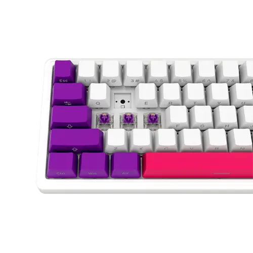 LORGAR Gaming Keyboard KBP70MW Pro Wireless 65% White EN - 8