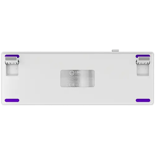 LORGAR KBP70MW, Wireless 65% Mechanical Gaming Keyboard Pro, White, EN layout - image 8