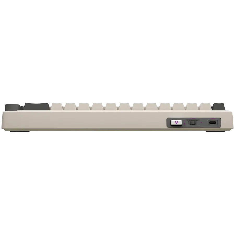 LORGAR KBP70MW, Wireless 65% Mechanical Gaming Keyboard Pro, Beige, EN layout - image 4