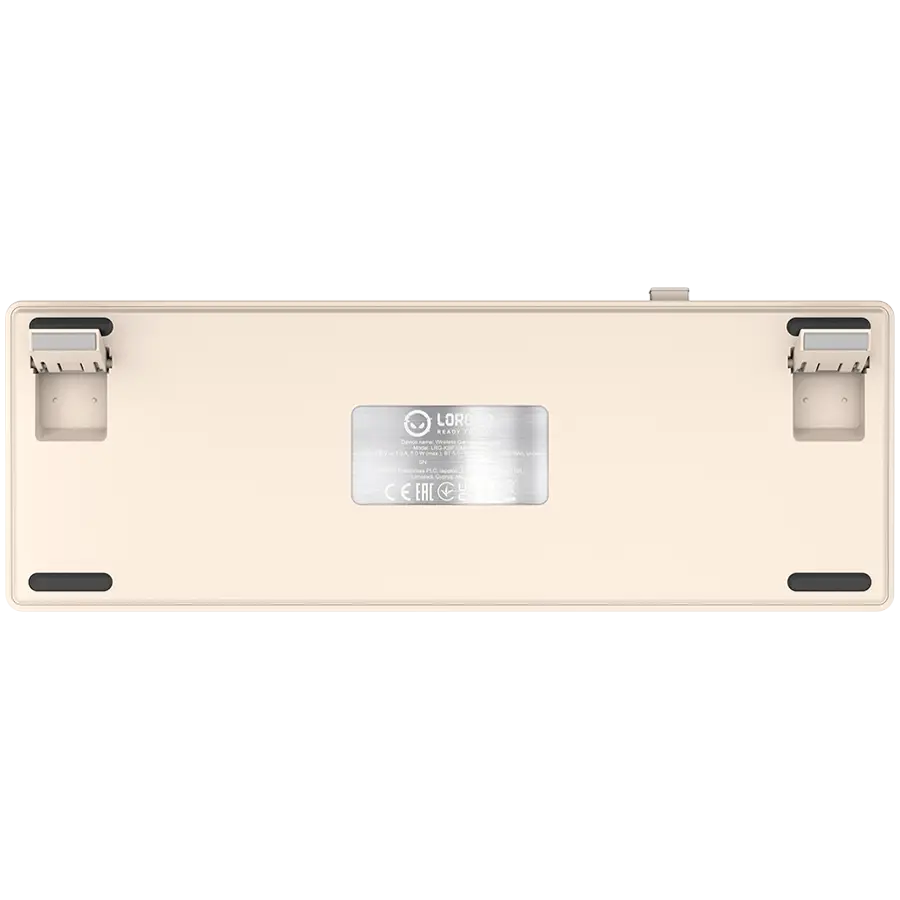 LORGAR KBP70MW, Wireless 65% Mechanical Gaming Keyboard Pro, Beige, EN layout - image 8