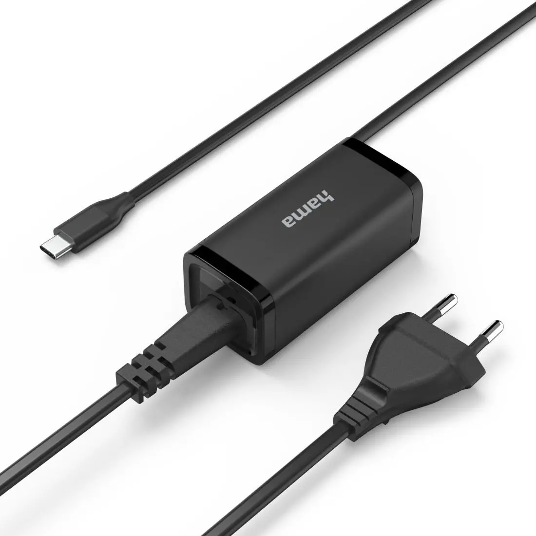 HAMA Зарядно за лаптоп USB-C PD, GaN, 5-20V/45 W - image 2
