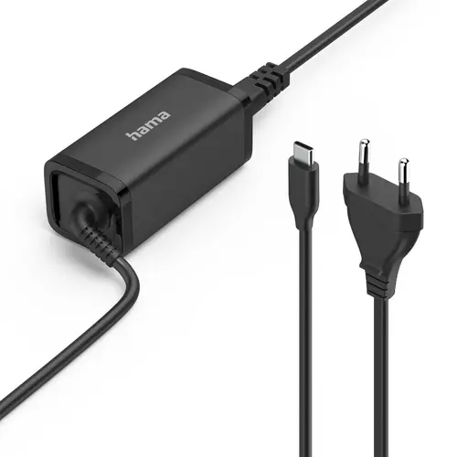 HAMA Încărcător laptop USB-C PD, GaN, 5-20V/45 W - 1