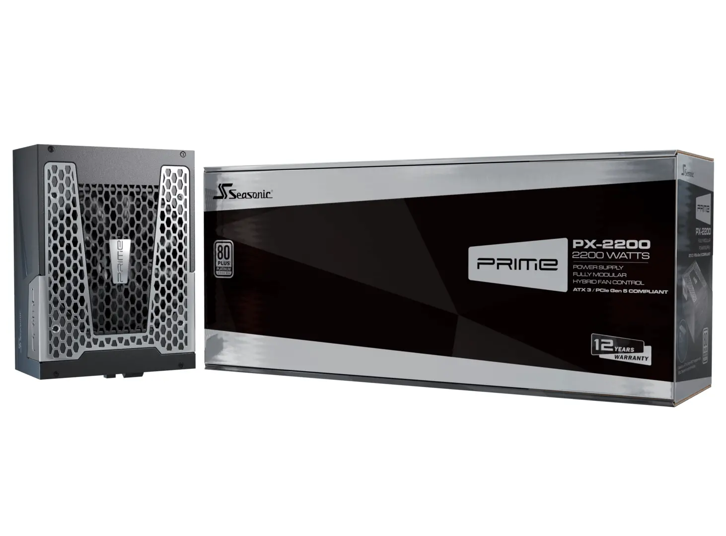 Захранващ блок Seasonic PRIME PX 2200W 80+ Platinum, ATX 3.1 - Full Modular - image 10