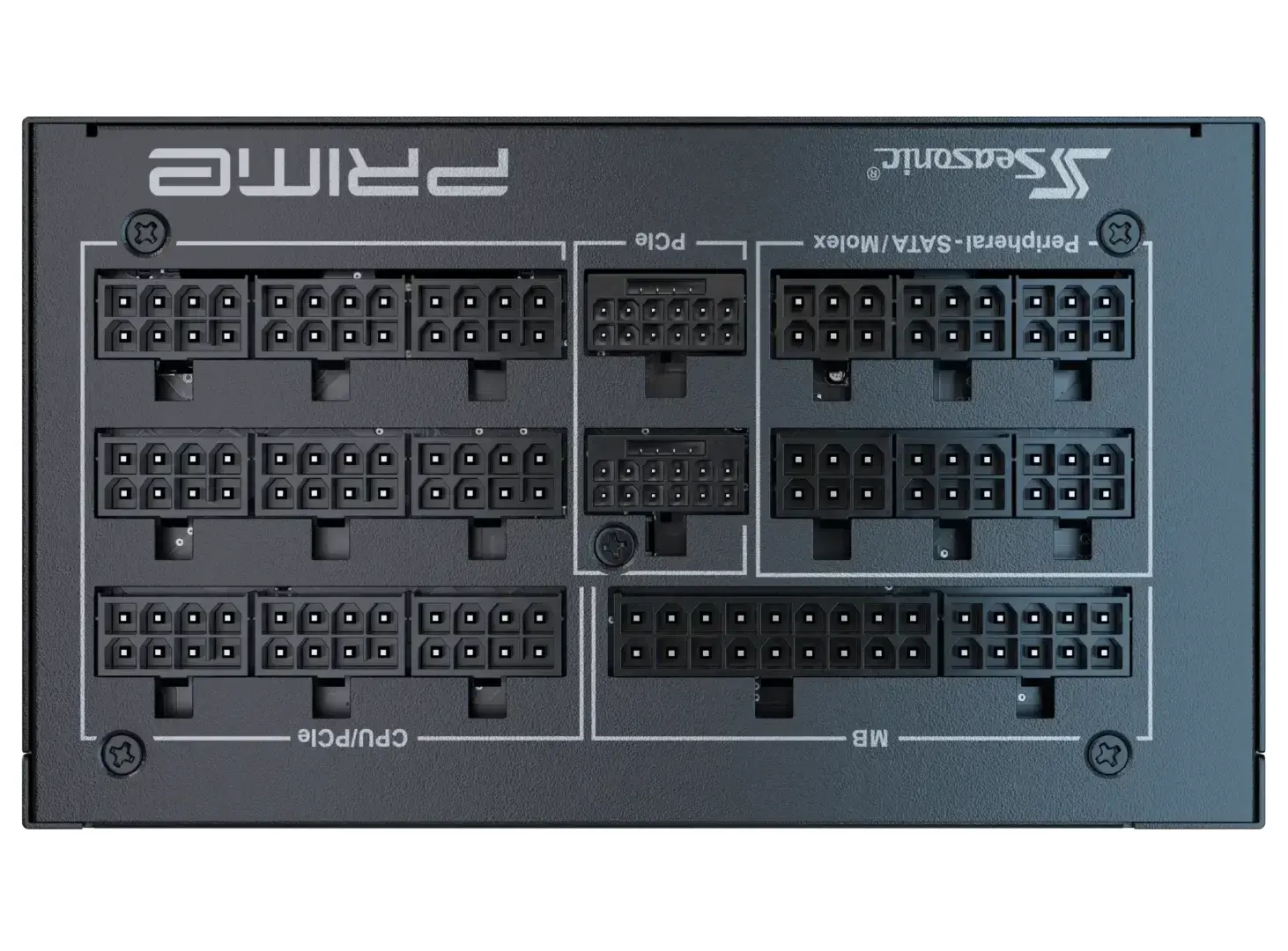 Захранващ блок Seasonic PRIME PX 2200W 80+ Platinum, ATX 3.1 - Full Modular - image 6
