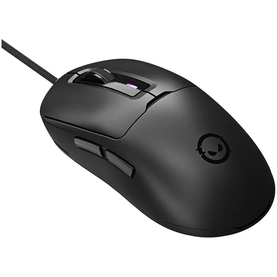 LORGAR MSA10, Ultralight Wired Gaming Mouse Advanced, black - image 1
