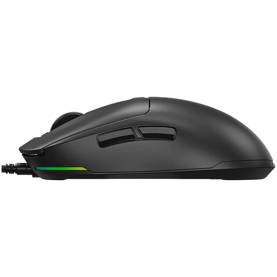 LORGAR MSA10, Ultralight Wired Gaming Mouse Advanced, black - image 3