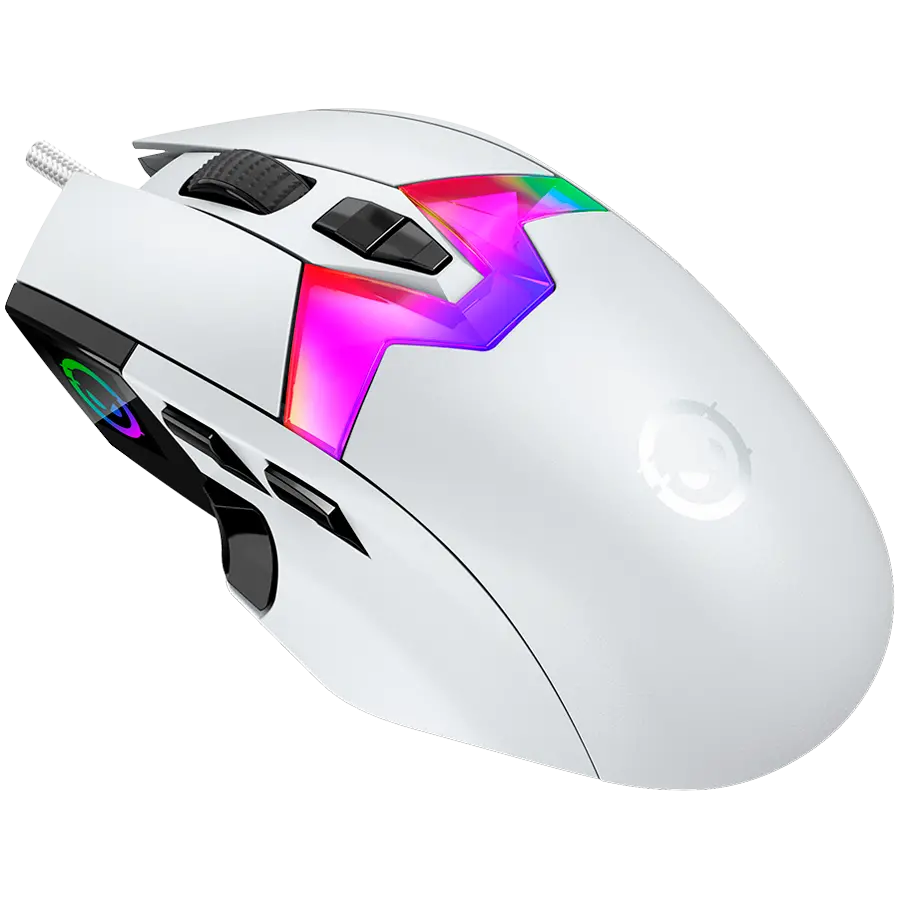 LORGAR MSP80, 8000 Hz Gaming Mouse Pro, White - image 1