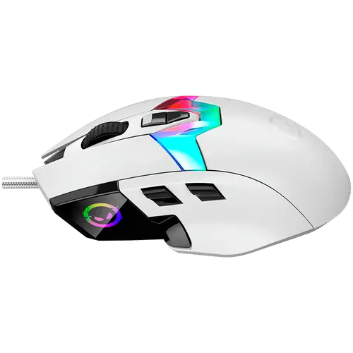 LORGAR Gaming Mouse MSP80 Pro Wired PixArt 3395 8K White - 3