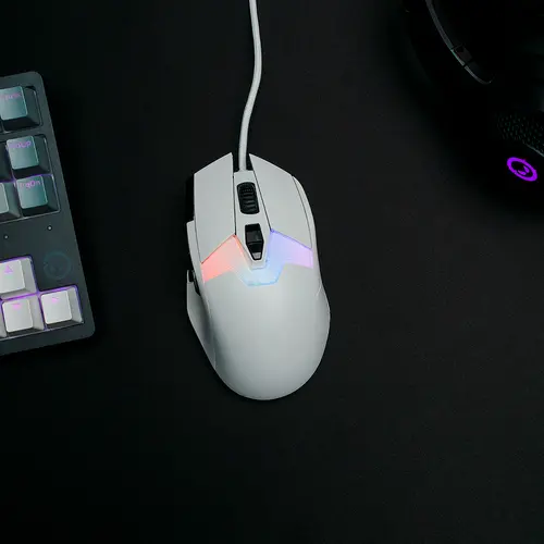 LORGAR MSP80, 8000 Hz Gaming Mouse Pro, White - image 8