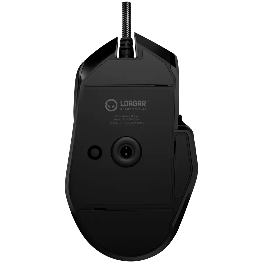 LORGAR MSP80, 8000 Hz Gaming Mouse Pro, Black - image 6