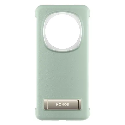 Husă, Honor Magic6 Pro PU Bracket Case, Verde