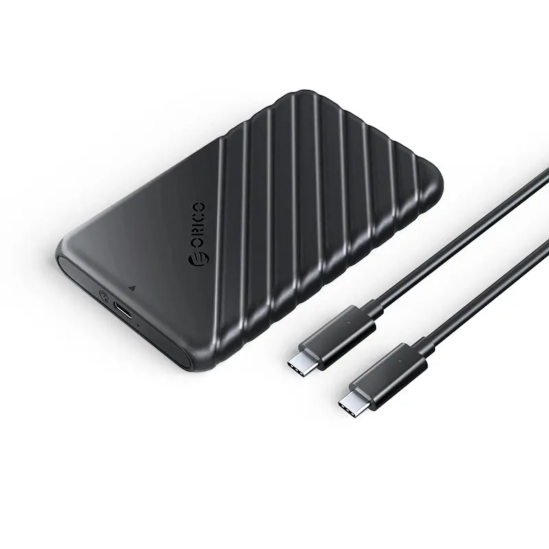 Orico εξωτερική θήκη δίσκου Storage - Case - 2.5 inch USB-C Μαύρο - 25PW1C-C3-BK