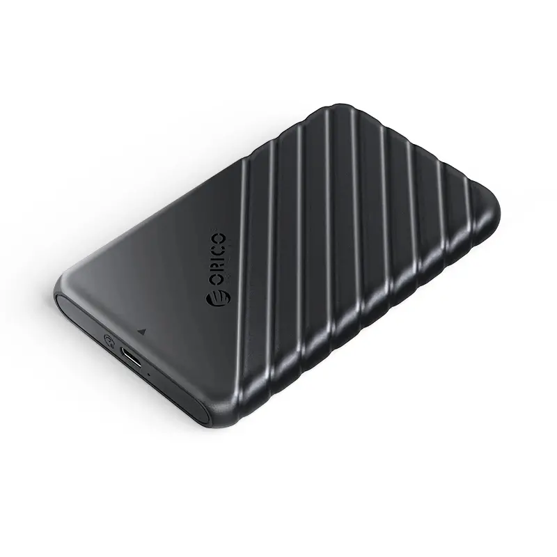 Orico външна кутия за диск Storage - Case - 2.5 inch USB-C Black - 25PW1C-C3-BK - image 1