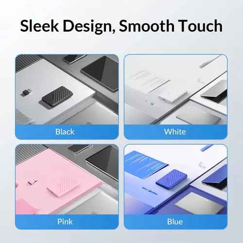 Orico εξωτερική θήκη δίσκου Storage - Case - 2.5 inch USB-C Μαύρο - 25PW1C-C3-BK - 10