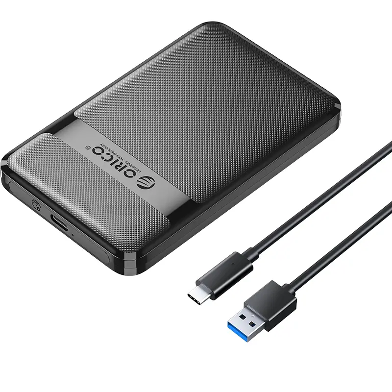 Orico carcasă pentru disc Stocare - Carcasă - 2.5 inch USB-C - 2577C3-V1-BK