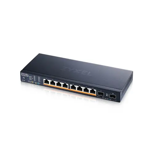 Комутатор, ZyXEL XMG1915-10EP, 8-port 2.5GbE, 2 SFP+, 8 x PoE++ 130W Smart Switch, hybird mode, standalone or NebulaFlex Cloud - image 3