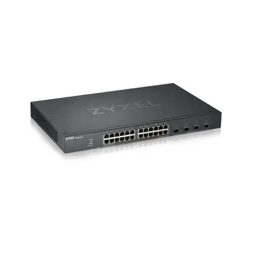 Комутатор, ZyXEL XGS1935-28, 28 Port Lite-L3 Smart Managed Switch, 24x Gigabit Copper and 4x 10G SFP+, hybrid mode, standalone or NebulaFlex Cloud - image 1