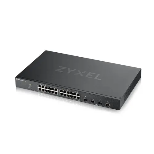 Комутатор, ZyXEL XGS1935-28, 28 Port Lite-L3 Smart Managed Switch, 24x Gigabit Copper and 4x 10G SFP+, hybrid mode, standalone or NebulaFlex Cloud - image 3