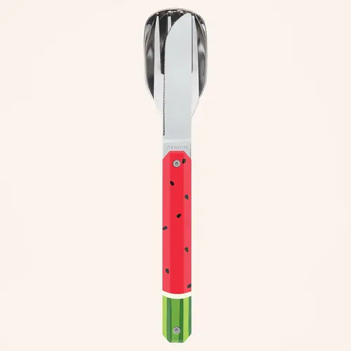 Set pentru servit masa Akinod Straight Cutlery 12H34, Pepene verde - 1