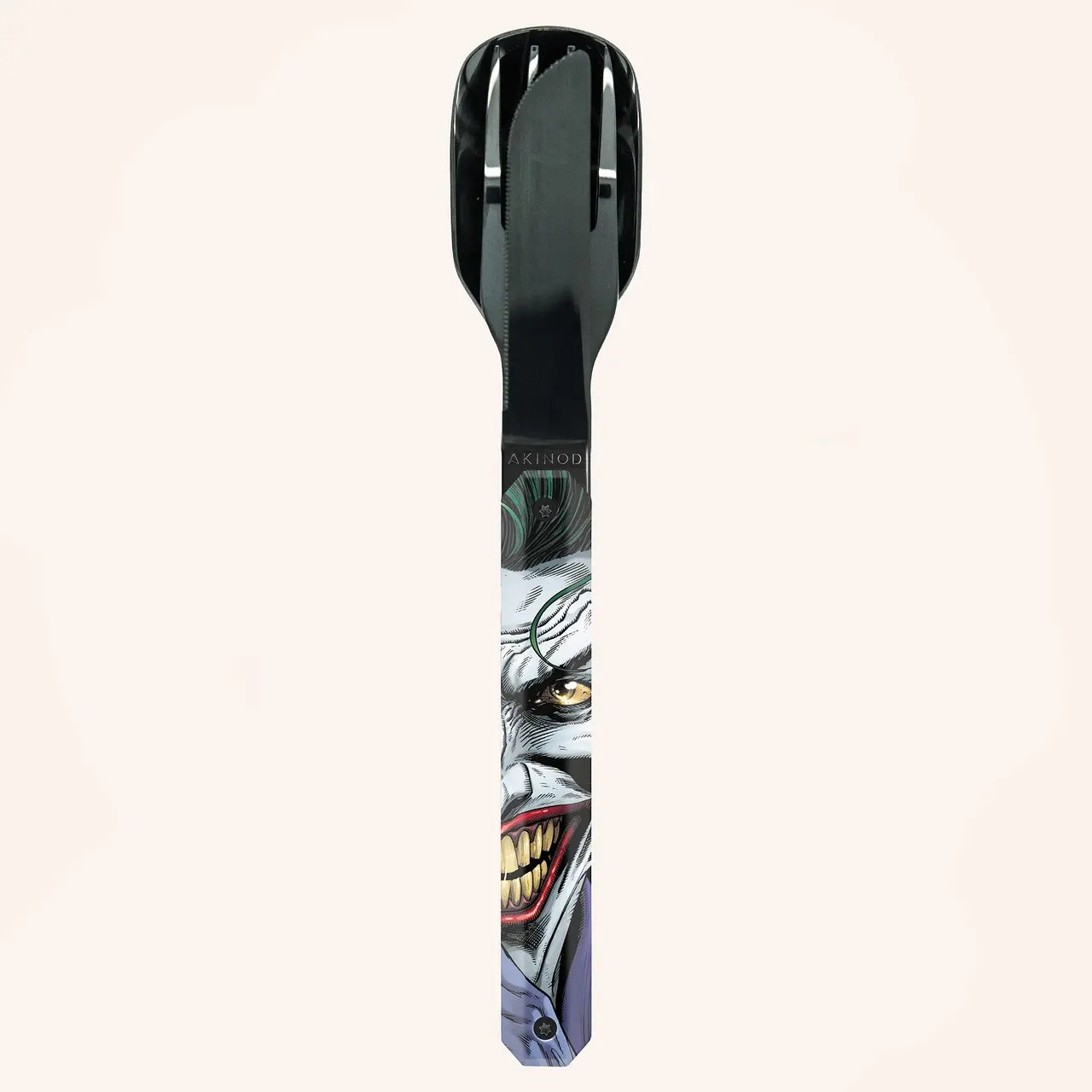 Комплект за хранене Akinod Straight Cutlery 12H34, The Joker
