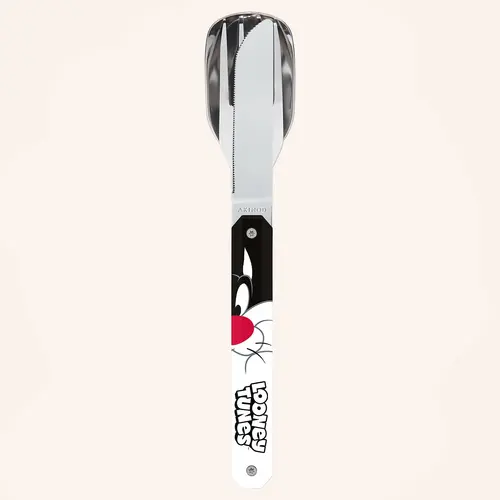 Комплект за хранене Akinod Straight Cutlery 12H34, Sylvester