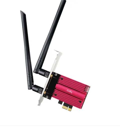 Placă de rețea Cudy WE9300, PCIe, tri-band, 5.7 Gbps, 2.8 Gbps, 688 Mbps, WiFi 7, Bluetooth 5.4