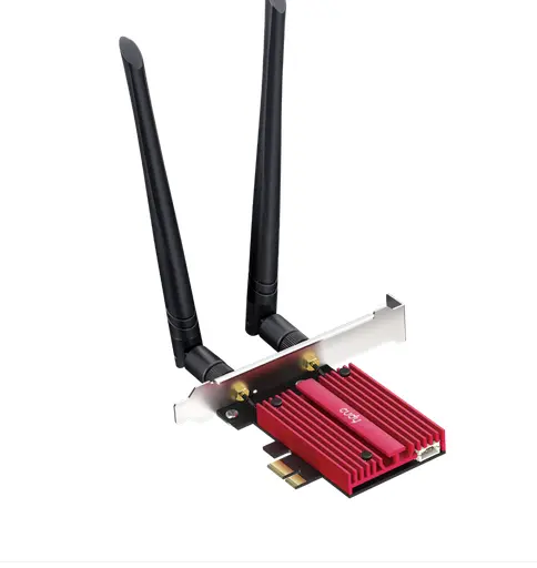 Мрежова карта Cudy WE9300, PCIe, 3-бандов, 5.7 Gbps, 2.8 Gbps, 688 Mbps, WiFi 7, Bluetooth 5.4 - image 1