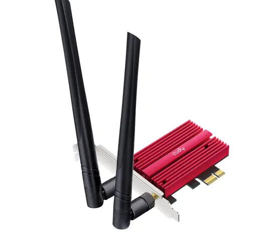 Мрежова карта Cudy WE9300, PCIe, 3-бандов, 5.7 Gbps, 2.8 Gbps, 688 Mbps, WiFi 7, Bluetooth 5.4 - image 2