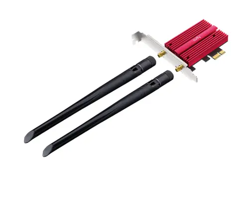 Мрежова карта Cudy WE9300, PCIe, 3-бандов, 5.7 Gbps, 2.8 Gbps, 688 Mbps, WiFi 7, Bluetooth 5.4 - image 3
