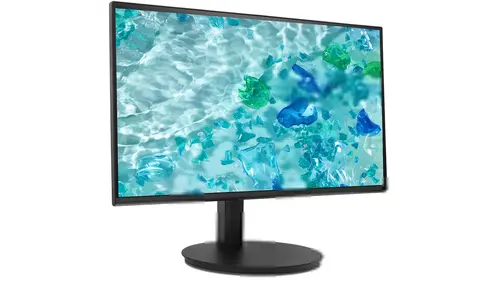 Монитор, Acer Vero CB242YGbmiprx, 23.8" FHD(1920x1080)IPS, ZeroFrame 120Hz Adaptive Sync, 1ms(VRB), 100M:1, 250nits, VGA, HDMI, DP, Speakers, Audio In/Out, Ergostand, EnergyStar, EPEAT Gold, Energy Efficiency Class B, Black, 3Y - image 1