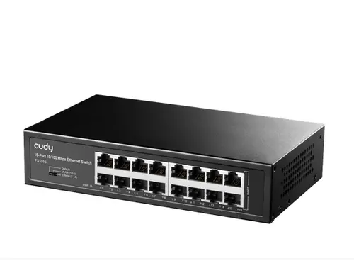 Суич Cudy FS1016, 16 портов, 10/100Mbps, Metal Switch - image 2