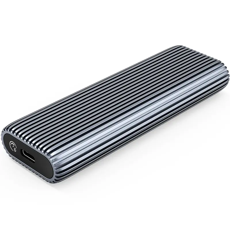 Orico εξωτερική θήκη δίσκου Storage - Case - M.2 NVMe M-key 10 Gbps, Αλουμίνιο - AM2C3-G2-GY