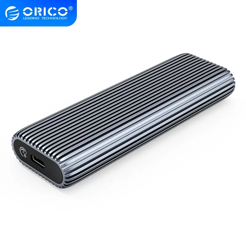 Orico външна кутия за диск Storage - Case - M.2 NVMe M-key 10 Gbps, Aluminium - AM2C3-G2-GY - image 1