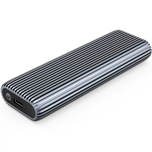 Orico εξωτερική θήκη δίσκου Storage - Case - M.2 NVMe M-key 10 Gbps, Αλουμίνιο - AM2C3-G2-GY - 1