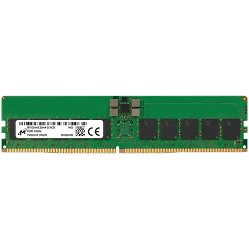Micron DDR5 RDIMM 32GB 1Rx4 4800 CL40 (16Gbit) (Single Pack)