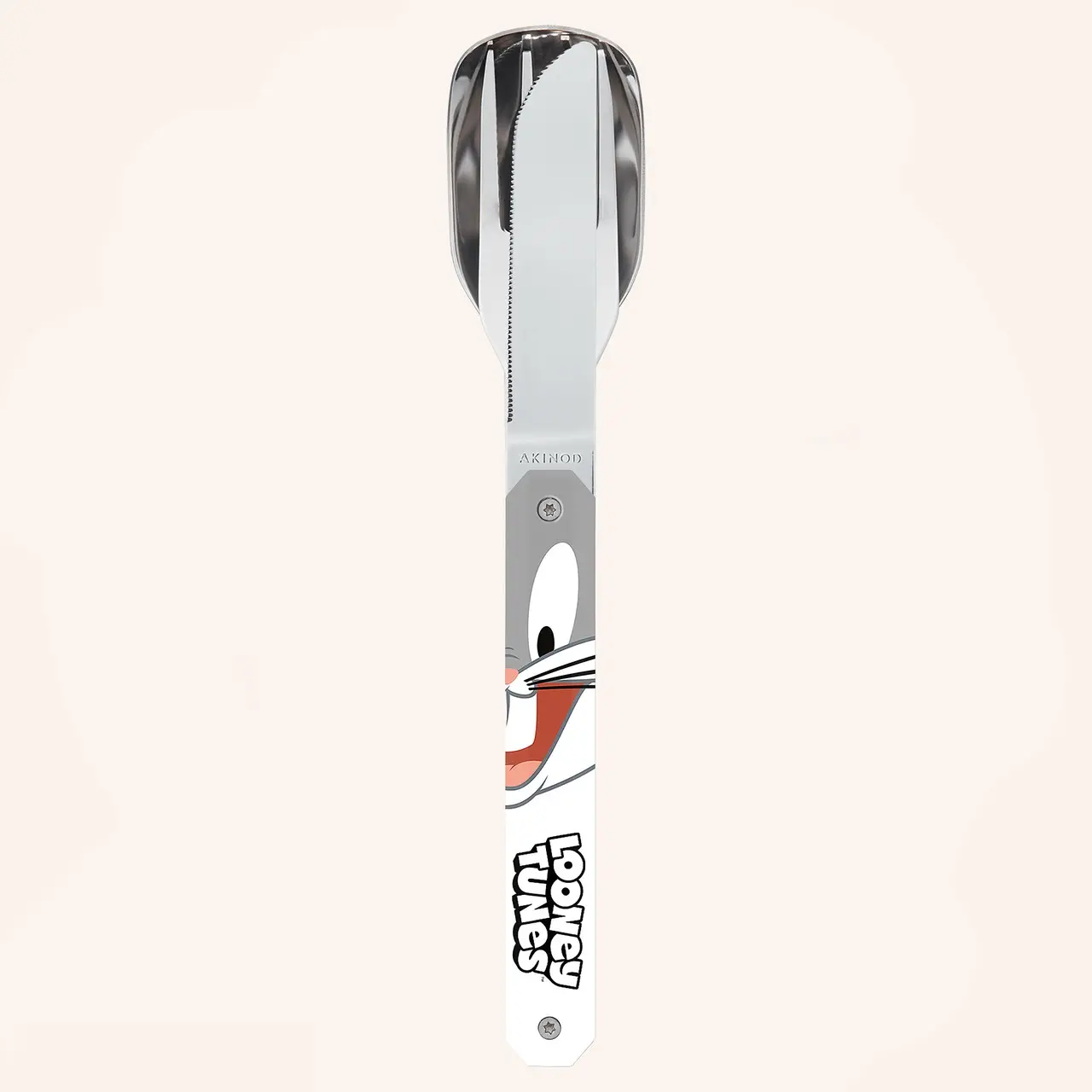 Set de tacâmuri Akinod Straight Cutlery 12H34, Bugs Bunny