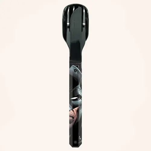 Комплект за хранене Akinod Straight Cutlery 12H34, Batman