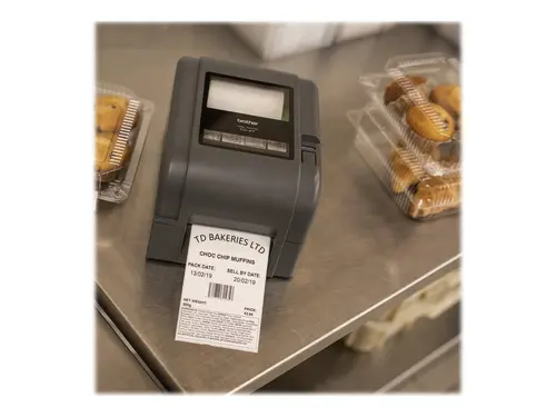 Етикетен принтер, Brother TD-4420TN Thermal Transfer Desktop Label Printer - image 6