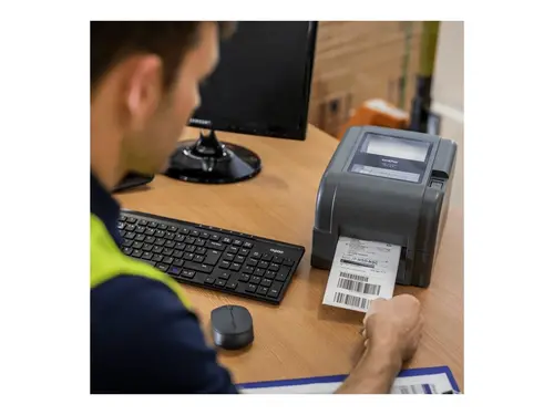 Етикетен принтер, Brother TD-4420TN Thermal Transfer Desktop Label Printer - image 7
