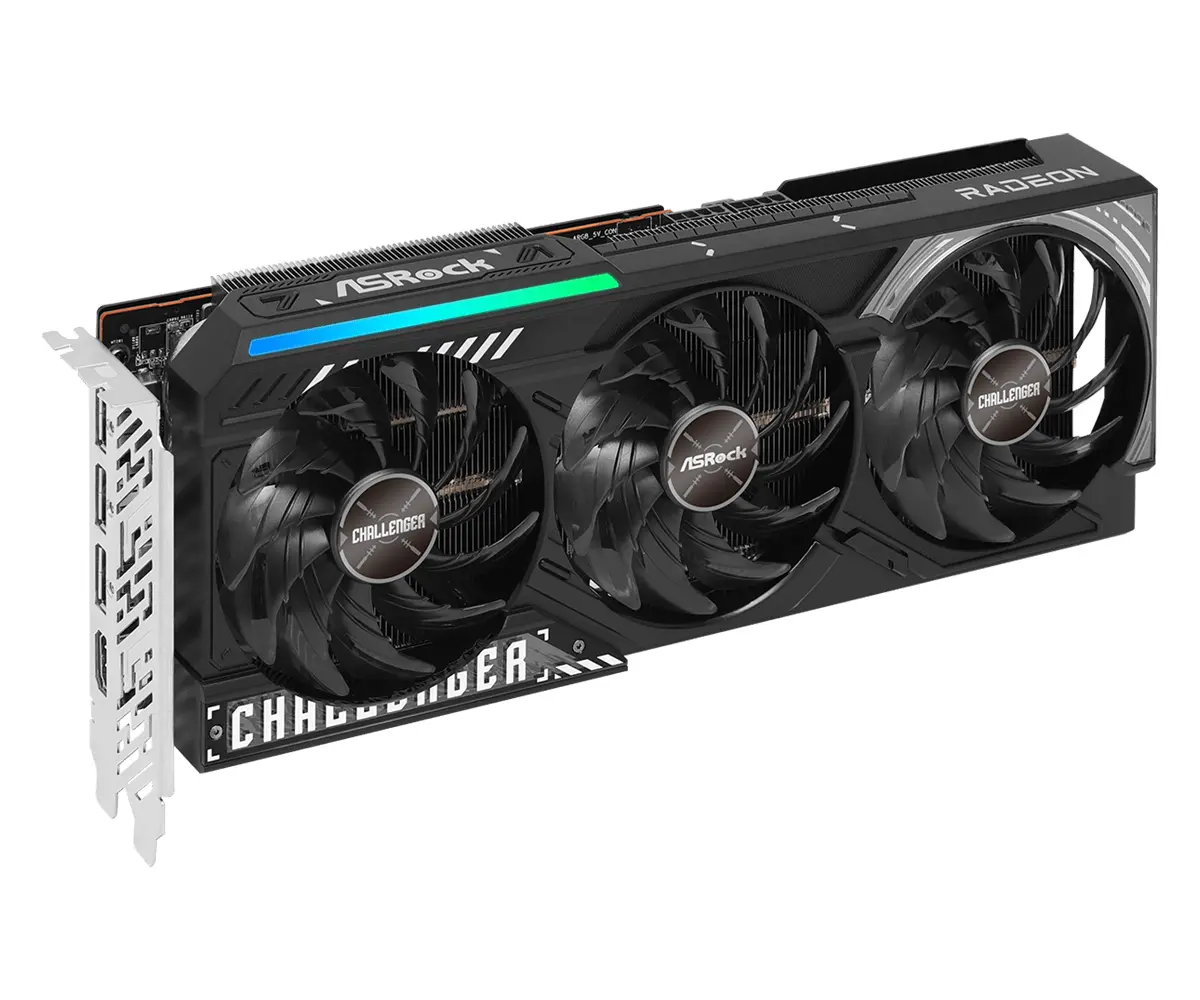 Видео карта ASROCK RADEON RX 9070 Challenger 16GB GDDR6 - image 2