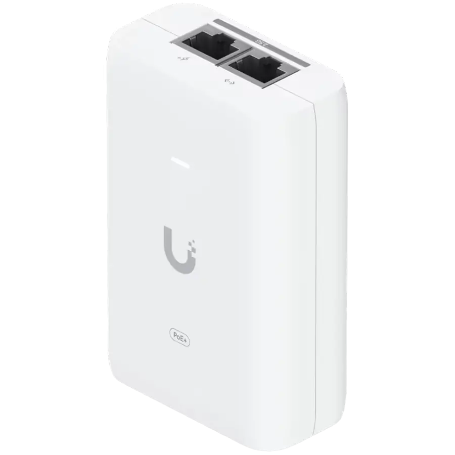 Ubiquiti UACC-PoE+-2.5G adaptor PoE+ de 30W pentru dispozitive UniFi PoE+, reduce dependența de alimentarea switch-ului PoE și oferă o conexiune LAN