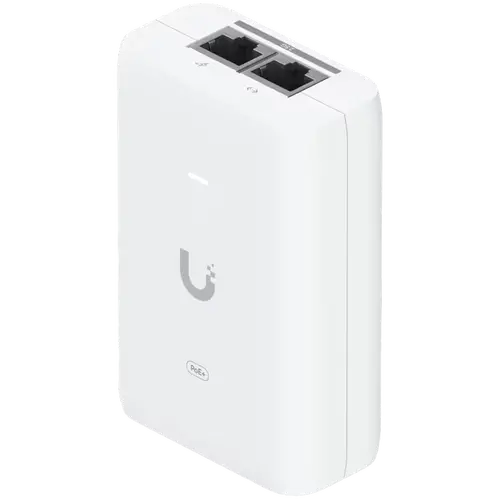 Ubiquiti UACC-PoE+-2.5G 30W of PoE+ adapter for UniFi PoE+ devices, reduce dependency on PoE switch power, and provide a Multi-Gigabit LAN connection