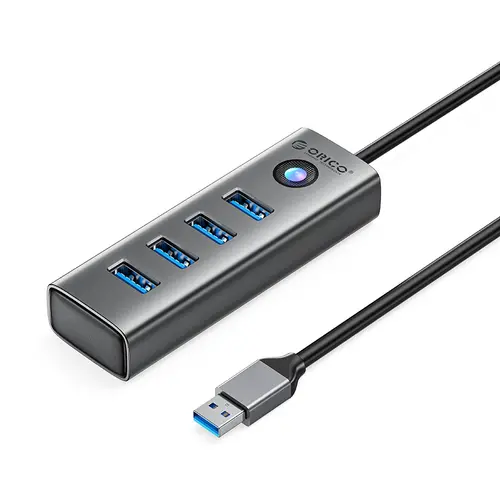 Orico hub HUB USB3.0 4 porturi, Aluminiu, Gri - PDD4U-U3-015-GY - 1