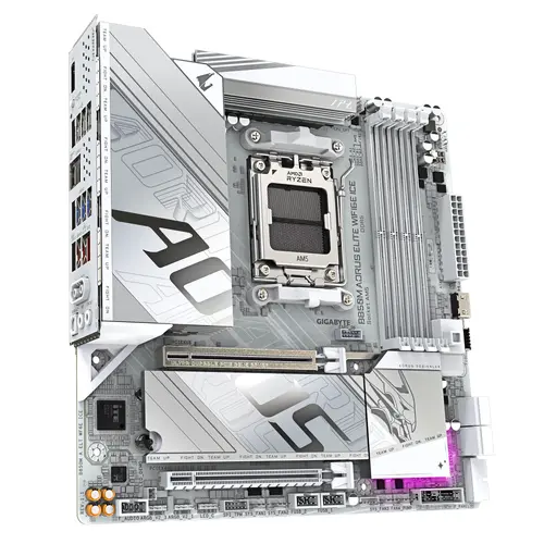 Дънна платка GIGABYTE B850M AORUS ELITE WIF6E ICE socket AM5 - image 1