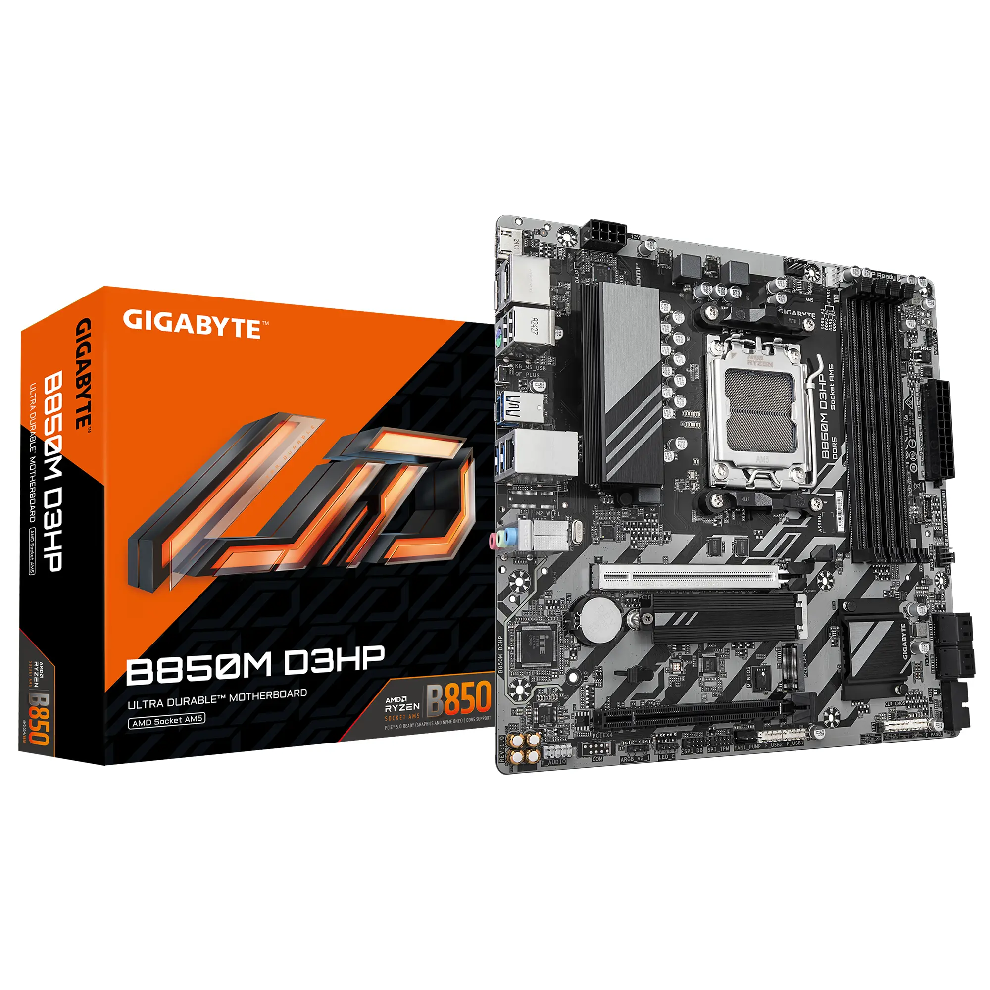 Дънна платка GIGABYTE B850M D3HP socket AM5 - image 3