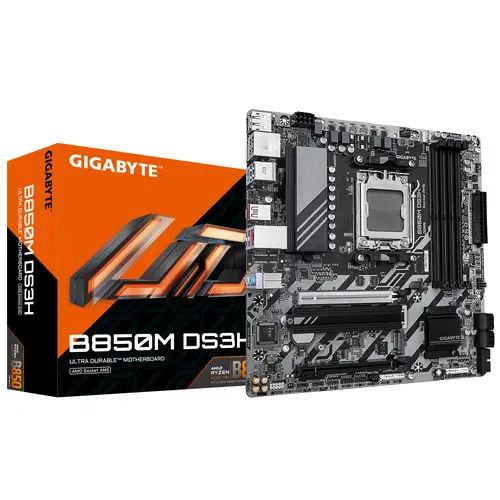 Дънна платка GIGABYTE B850M DS3H socket AM5 - image 3